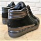 Кожаные деми ботинки Alexandro 2290 черный размеры 32-37