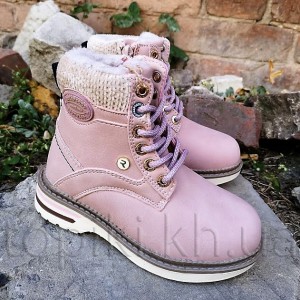 Зимние ботинки American Club 4620p розовый размеры 27-31