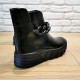 Кожаные деми ботинки Bravi B33105 черный размеры 32-35