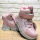 Деми ботинки Clibee P653p розовый размеры 27-32