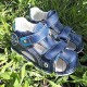 Кожаные сандалии Clibee F260bb синие 19-24