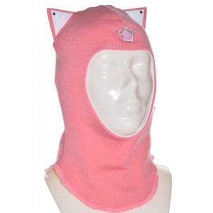 Зимний шлем Be Easy Китти для девочки розовый