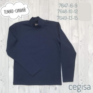 Гольф Cegisa (Турция) 7648b синий размеры 10-12 лет