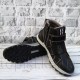 Деми ботинки Сказка 6442BK черные размеры 33-37.5